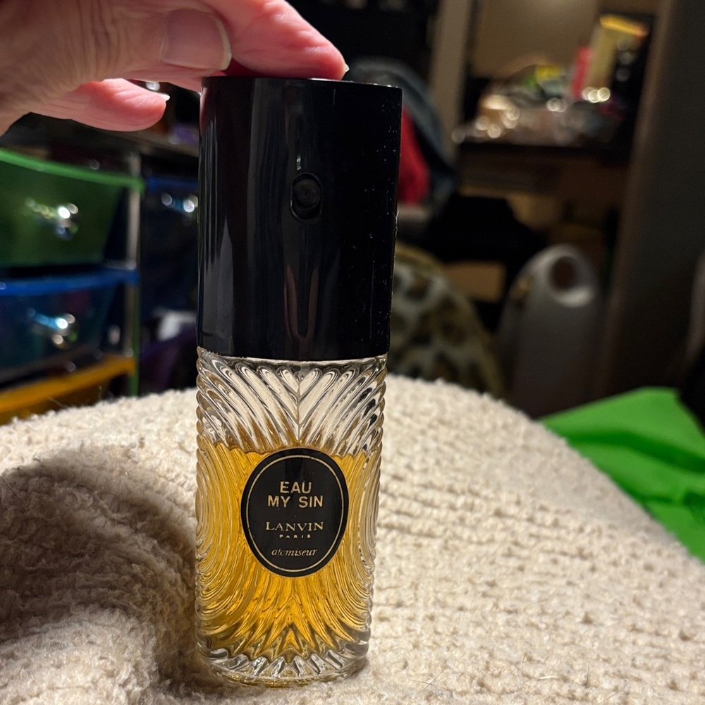 Lanvin Eau My Sin 60ml EDT Spray. Check Level Present. Rare & Discon. Vintage